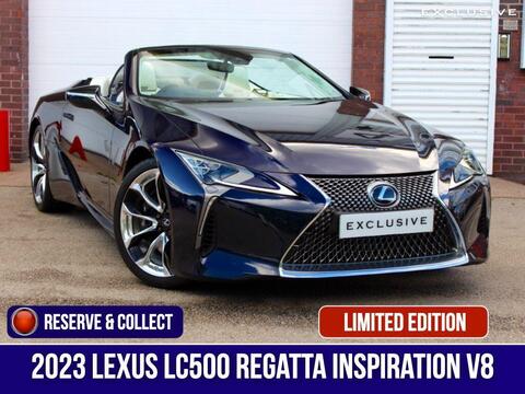 Lexus LC Convertible 5.0 500 V8 Regatta Inspiration Auto Euro 6 2dr