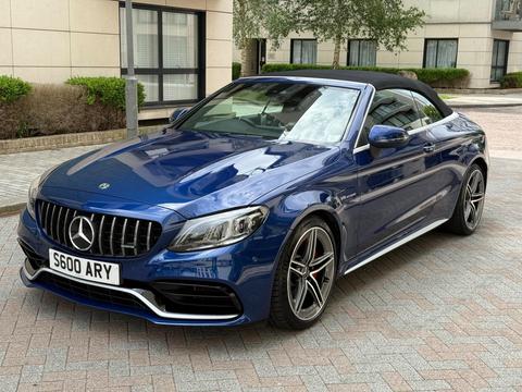 Mercedes-Benz C Class Convertible 4.0 C63 V8 BiTurbo AMG S Cabriolet SpdS MCT Euro 6 (s/s) 2dr