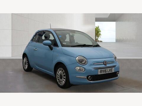 Fiat 500 Hatchback 1.2 Lounge Euro 6 (s/s) 3dr