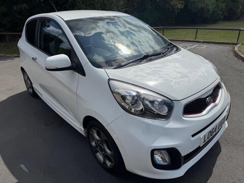 Kia Picanto Hatchback 1.25 White Auto Euro 5 3dr