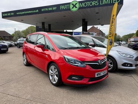Vauxhall Zafira Tourer MPV 1.4i Turbo SRi Auto Euro 6 5dr