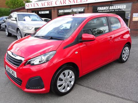 Peugeot 108 Hatchback 1.0 Active Euro 6 3dr