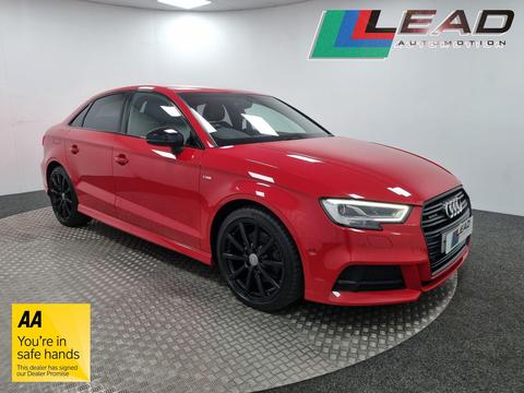 Audi A3 Saloon 2.0 TFSI Black Edition S Tronic quattro Euro 6 (s/s) 4dr