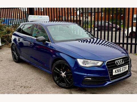 Audi A3 Hatchback 1.6 TDI S line Sportback Euro 6 (s/s) 5dr (Nav)