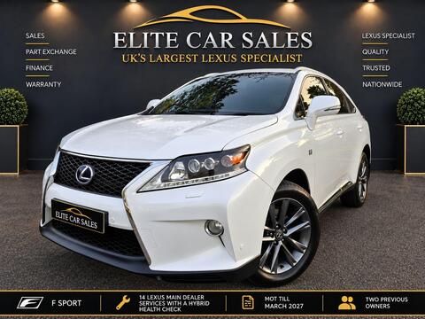 Lexus RX SUV 3.5 450h V6 F Sport CVT 4WD Euro 6 (s/s) 5dr