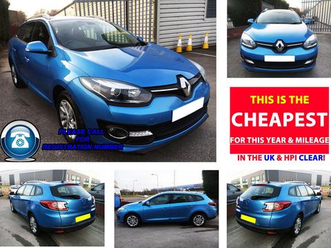 Renault Megane Estate 1.5 dCi ENERGY Dynamique TomTom Sport Tourer Euro 5 (s/s) 5dr