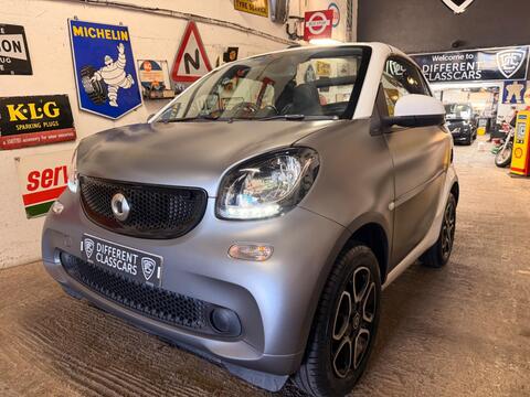 Smart fortwo Convertible 1.0 Prime (Premium) Cabriolet Twinamic Euro 6 (s/s) 2dr