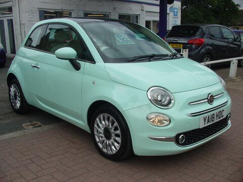 Fiat 500 Hatchback 1.2 Lounge Euro 6 (s/s) 3dr