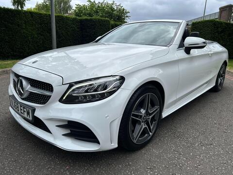 Mercedes-Benz C Class Convertible 1.5 C200 MHEV AMG Line Cabriolet G-Tronic+ Euro 6 (s/s) 2dr