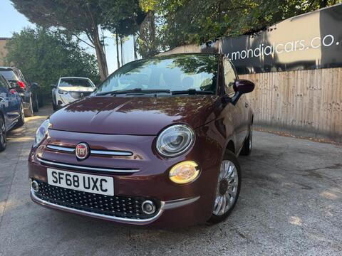 Fiat 500 Hatchback 1.2 Lounge Euro 6 (s/s) 3dr