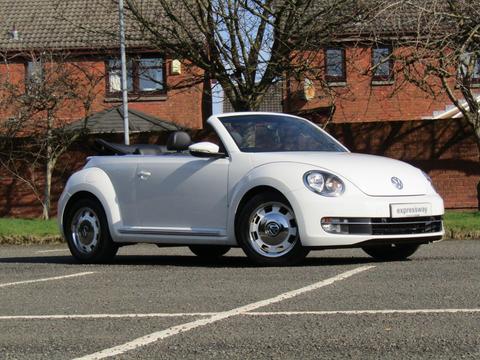 Volkswagen Beetle Convertible 1.6 TDI BlueMotion Tech Design Cabriolet Euro 5 (s/s) 2dr