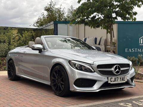Mercedes-Benz C Class Convertible 2.0 C300 AMG Line (Premium Plus) Cabriolet G-Tronic+ Euro 6 (s/s) 2dr