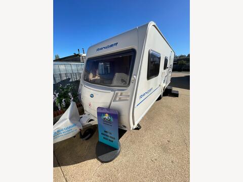 Bailey Ranger Tourer 12 months warranty, full starter pack, double lounge 5 berth touring caravan
