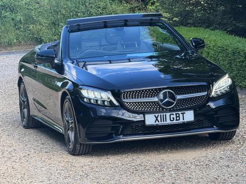 Mercedes-Benz C Class Convertible 1.5 C200 MHEV AMG Line Cabriolet G-Tronic+ Euro 6 (s/s) 2dr