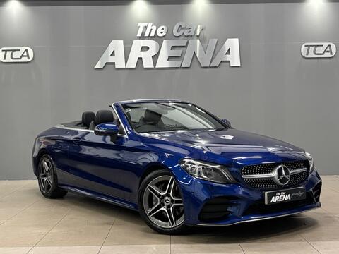 Mercedes-Benz C Class Convertible 1.5 C200 MHEV AMG Line (Premium) Cabriolet G-Tronic+ Euro 6 (s/s) 2dr