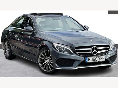 Mercedes-Benz C Class Saloon 2.1 C300dh AMG Line (Premium) G-Tronic+ Euro 6 (s/s) 4dr