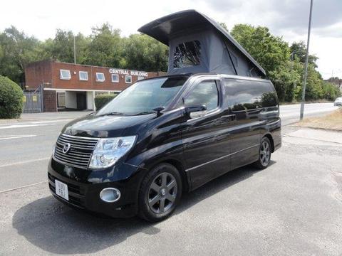Nissan Elgrand MPV CAMPER WITH CAR VX & BIMTA CERTIFICATES