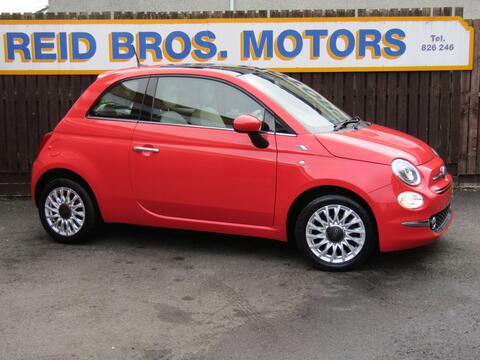 Fiat 500 Hatchback 1.2 Lounge Euro 6 (s/s) 3dr
