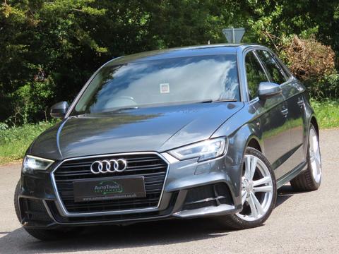 Audi A3 Hatchback 1.6 TDI S line Sportback S Tronic Euro 6 (s/s) 5dr