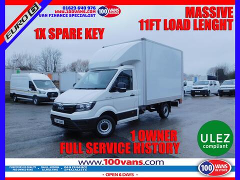 MAN TGE Luton SOLD SOLD SOLD