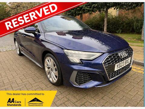 Audi A3 Hatchback 1.5 TFSI 35 S line Sportback S Tronic Euro 6 (s/s) 5dr