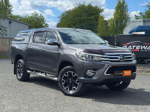 Toyota Hilux Pickup 2.4 D-4D Invincible X Auto 4WD Euro 6 (s/s) 4dr (TSS, 3.5t)