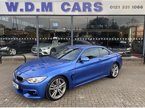 BMW 4 Series Convertible 3.0 435i M Sport Auto Euro 6 (s/s) 2dr