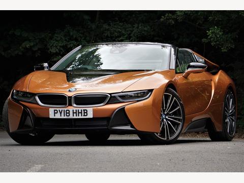 BMW i8 Convertible 1.5 11.6kWh Roadster Auto 4WD Euro 6 (s/s) 2dr