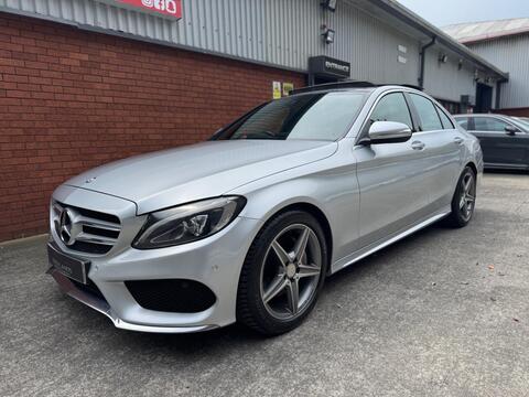 Mercedes-Benz C Class Saloon 2.1 C220d AMG Line (Premium Plus) G-Tronic+ Euro 6 (s/s) 4dr