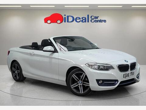 BMW 2 Series Convertible 2.0 218d Sport Euro 6 (s/s) 2dr