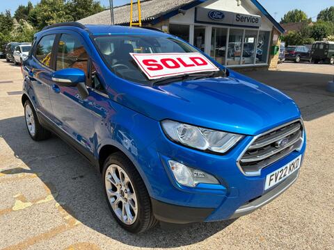 Ford EcoSport SUV 1.0T EcoBoost Titanium Euro 6 (s/s) 5dr