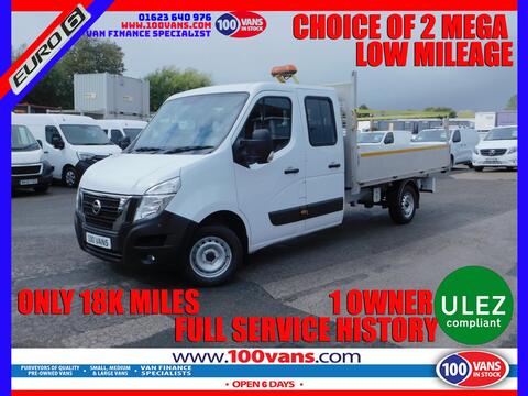 Nissan NV400 Dropside 2.3 dCi 35 Tekna FWD L3 Euro 6 4dr