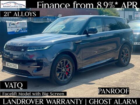 Land Rover Range Rover Sport SUV 3.0 P460e 38.2kWh Dynamic SE Auto 4WD Euro 6 (s/s) 5dr