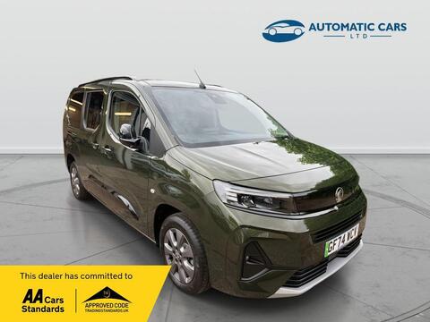 Vauxhall Combo Life Electric MPV 52kWh Ultimate XL MPV Auto 5dr (7.4kW Charger)