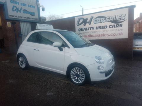 Fiat 500 Hatchback 1.2 Lounge Euro 6 (s/s) 3dr
