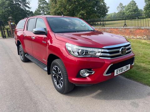 Toyota Hilux Pickup 2.4 D-4D Invincible X Auto 4WD Euro 6 (s/s) 4dr (TSS, 3.5t)