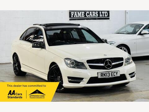 Mercedes-Benz C Class Saloon 1.8 C250 BlueEfficiency AMG Sport Plus G-Tronic+ Euro 5 (s/s) 4dr