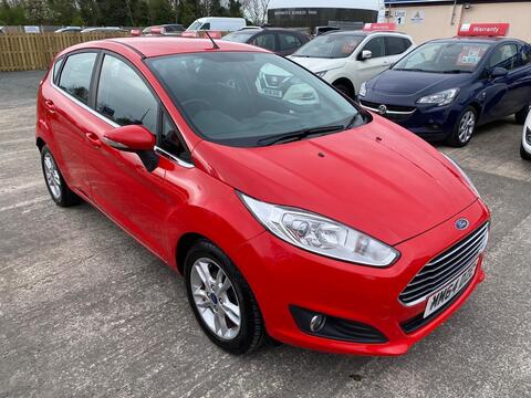 Ford Fiesta Hatchback 1.0T EcoBoost Zetec Euro 5 (s/s) 5dr