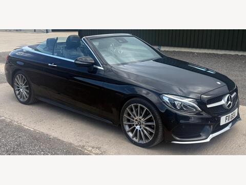 Mercedes-Benz C Class Convertible 2.1 C250d AMG Line Cabriolet G-Tronic+ Euro 6 (s/s) 2dr