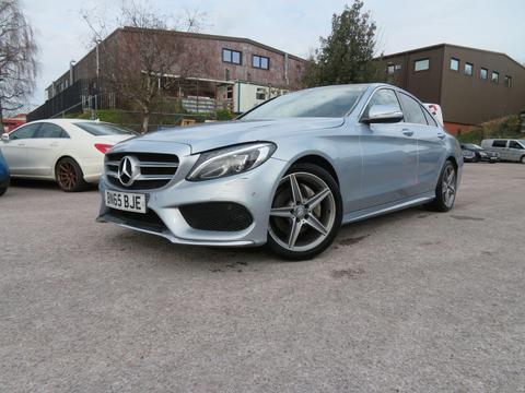 Mercedes-Benz C Class Saloon 2.0 C200 AMG Line (Premium) 7G-Tronic+ Euro 6 (s/s) 4dr