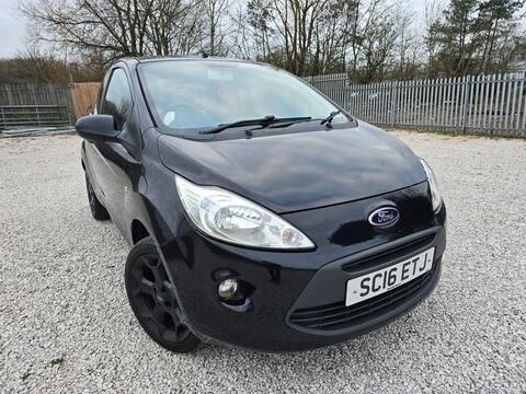 Ford Ka Hatchback 1.2 Zetec Black Edition Euro 6 (s/s) 3dr