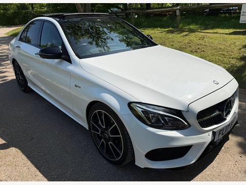 Mercedes-Benz C Class Saloon 3.0 C43 V6 AMG (Premium) G-Tronic+ 4MATIC Euro 6 (s/s) 4dr