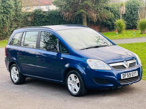 Vauxhall Zafira MPV 1.6 16V Exclusiv Euro 4 5dr
