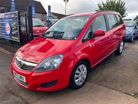 Vauxhall Zafira MPV 1.6 16V Exclusiv Euro 5 5dr