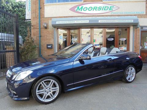 Mercedes-Benz E Class Convertible 3.0 E350 CDI V6 BlueEfficiency Sport Cabriolet G-Tronic Euro 5 2dr