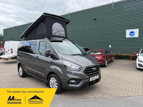 Ford Transit Custom Camper 1.0 340 EcoBoost 13.6kWh Limited Auto L1 H1 Euro 6 5dr