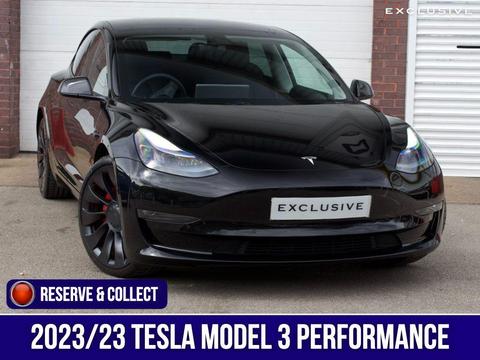 Tesla Model 3 Saloon (Dual Motor) Performance Auto 4WDE 4dr (Performance Upgrade)