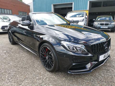 Mercedes-Benz C Class Convertible 4.0 C63 V8 BiTurbo AMG S (Premium) Cabriolet SpdS MCT Euro 6 (s/s) 2dr