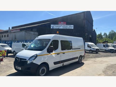 Vauxhall Movano Window Van 2.3 CDTi 3500 BiTurbo Edition FWD L3 H2 Euro 6 5dr