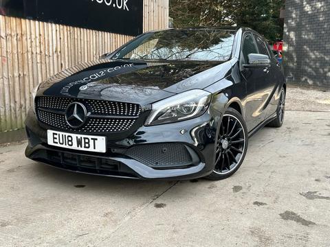 Mercedes-Benz A Class Hatchback 1.6 A180 AMG Line (Premium) 7G-DCT Euro 6 (s/s) 5dr